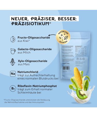 Buy FAIRMENT precisiotikum - Premium Fiber Complex | Additive-Free Lactose & Gluten-Free | 3x150g Pack | 90 Days Supply | International Shipping Available - Buy Online on GoSupps.com