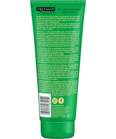 Freeman Feeling Beautiful Brightening Green Tea & Orange Blossom Peel Off Gel Mask 175 ml - Buy Online on GoSupps.com