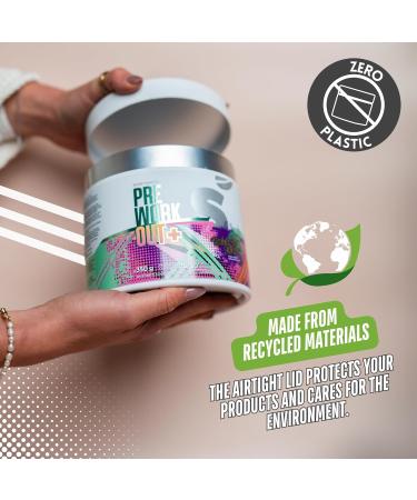 Shop Sante Pre Workout Plus Preworkout Energy Powder 150mg Caffeine Citrulline Beta Alanine Sports Drink Supplement for Men and Women 50 servings - Rainbow Sorbet - Buy Online on GoSupps.com