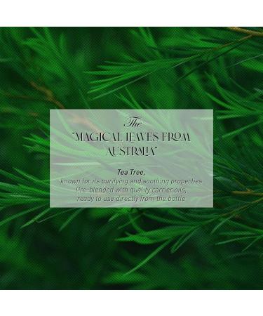 Tea Tree Essential Oil Blend - Skin Safe Multipurpose Aromatherapy Oil for Body Care Massage & Hair Care - 0.34 Fl Oz - Buy Online on GoSupps.com