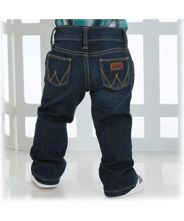Wrangler Baby Boys' 5-Pocket Jeans - 18 Months, Dark Blue | Shop Now - Buy Online on GoSupps.com