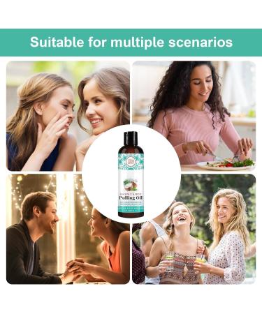 Oil-Pulling Mouthwash 237ml | Fresh Breath & Healthy Gums | Essential Oils for Oral Care - Buy Online on GoSupps.com