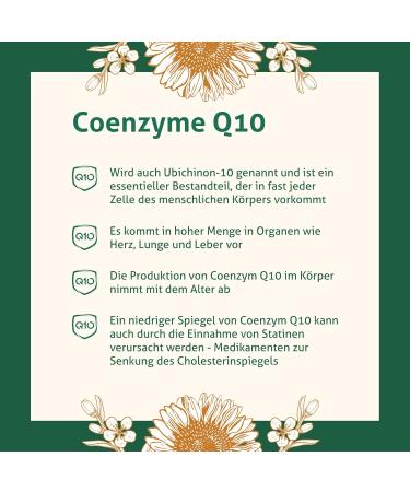 NaturLine Co-ENEGY Q10 100mg | 120 Capsules | Natural Origin | 4-Month Supply | Oil-Based for Optimal Absorption - Shop Now! - Buy Online on GoSupps.com