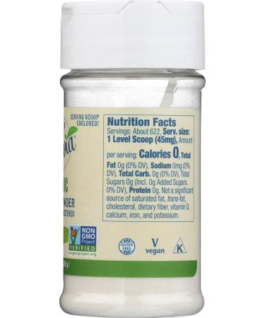 Organic Better Stevia Extract Powder Zero Calorie Sweetener (1 Ounce) 1 Count (Pack of 1) - Buy Online on GoSupps.com