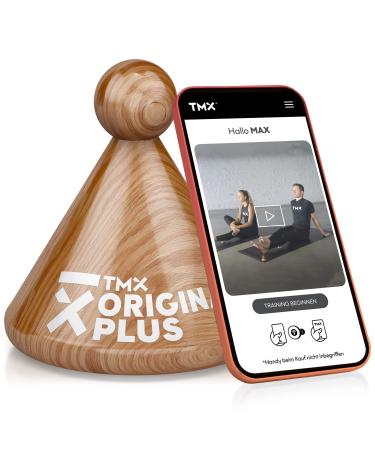 TMX Trigger Original Plus - trigger point presser for muscular pain |Made in Germany |Acupressure massage for the self-treatment of tension |Real wood beech - nature beech nature