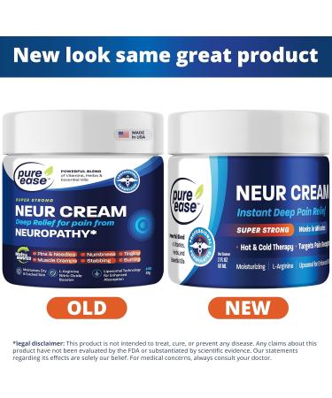 Neuropathy Pain Relief Cream 2oz - Maximum Strength Fast-Acting Nerve Pain Relief for Hands Legs Toes | Natural Ingredients & Liposomal Technology - Buy Online on GoSupps.com