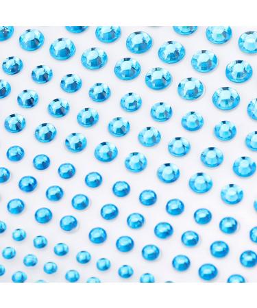 Augshy Self-Adhesive Glitter Stones - 3300 Rhinestones in 20 Colors & 3 Sizes for Tinkering & Festival Decoration - Buy Online on GoSupps.com