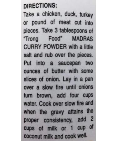 Madras Curry Powder - Authentic Indian Spice Blend - 16oz (1lb) - Buy Online on GoSupps.com