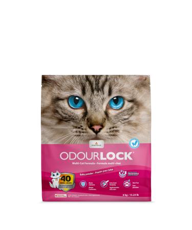 INTERSAND - Catlitter Odour Lock Baby Powder 6 kg - (77797921006)