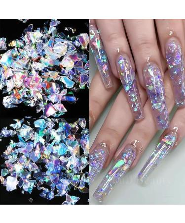 GZSYY Nail Glitter Sequins Set - 6PCS Holographic Nail Color Powder for Sparkly Nails | International Shipping - Buy Online on GoSupps.com