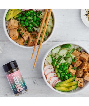 Kove Ocean Foods - Original Sea Spice Seasoning - Furikake Style Flavour - 50 Gram Bottle - Pack of 3 - Buy Online on GoSupps.com