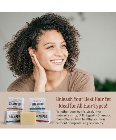 J R Liggett's Moisturizing Shampoo Bar - 3.5 oz - Antioxidant-Rich Formula for Strong, Healthy Hair - Buy Online on GoSupps.com