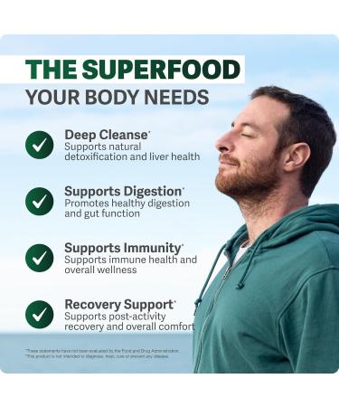 Rosabella Natural Healer Organic Superfood Immune & Digestive Support 60 Capsules Plant-Based Supplement for Detox Bloating Relief and Gut Wellness for Women & Men 60 Count (Pack of 1) - Buy Online on GoSupps.com