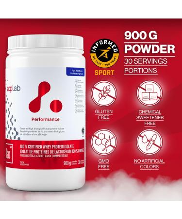ATP LAB - ISO 900g Powder (Wild Berries Flavour) - Whey Isolate Protein Powder - Boost Performance Wild berries 31 Ounce (Pack of 1) - Buy Online on GoSupps.com