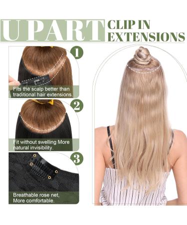 SEGO One Piece With 5 Clips 3/4 Full Head Standard Weft Synthetic Straight Hairpiece U-Shaped Clip in Hair Extensions 18 Inch Dark Black 18 Inch Dark Black - Buy Online on GoSupps.com