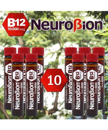 Neurobion Extra Forte B12 10,000 mcg Vials - Extreme Powerful B12 Supplement - 10 Vials - Buy Online on GoSupps.com