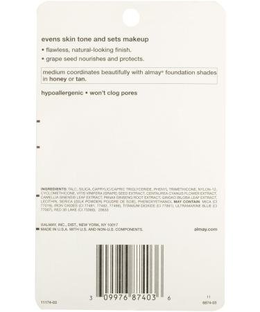 Almay Nearly Naked Loose Powder Medium 300 1-Ounce Packages - Pack of 2 - Buy Online on GoSupps.com
