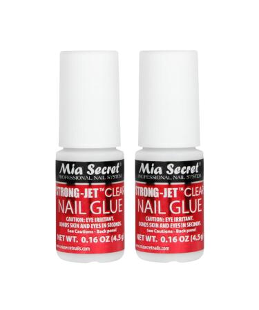 Mia Secret Strong-Jet Nail Glue Brush-On 4.5G 2 Pack