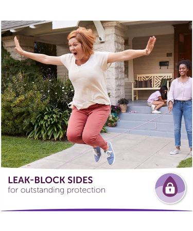Poise Incontinence Pads Long 45 Count - Pack of 2 | Stay Dry and Comfortable - Buy Online on GoSupps.com