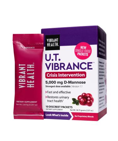 Vibrant Health, U.T. Vibrance Stick Packs, Crisis Intervention for Urinary Tract Health, 10 Servings