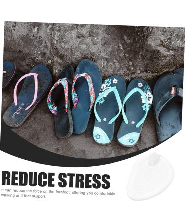 NOLITOY Silicone Gel Toe Pads Sandals - 24 Pairs Metatarsal Cushion Inserts for Women | Forefoot Pads & Ball of Foot Comfort - Buy Online on GoSupps.com