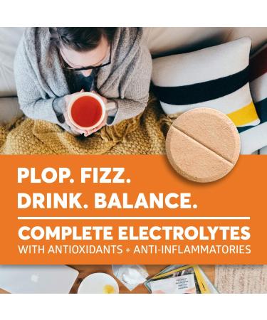 Nuun Immunity: Immune Support Hydration Supplement 4 Tubes (40 Servings) Orange Citrus Electrolytes Antioxidants Vitamin C Zinc Turmeric Elderberry Ginger Echinacea - Buy Online on GoSupps.com