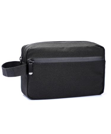 Toiletry Bag for Men Etercycle Portable Travel Wash Bag Waterproof Toiletries Cosmetic Organizer Bag Gym Shaving Shower Bathroom Bag Dopp Kit Make Up Bag with Handle (Black) - Buy Online on GoSupps.com