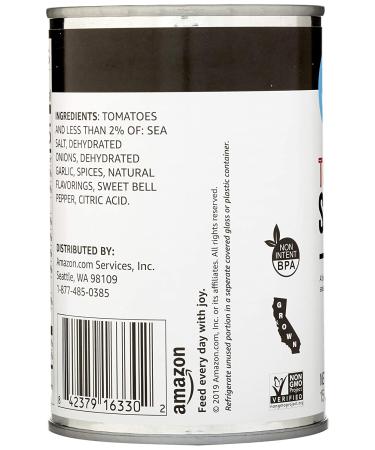Happy Belly Tomato Sauce 15 Ounce - Premium Amazon Brand - Buy Online on GoSupps.com