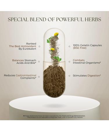 Dr Clark Wormwood Super W Blend 330 mg, 100 Gelatin Capsules - Buy Online on GoSupps.com