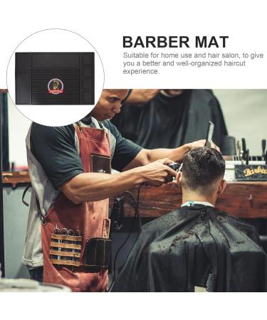 BIUDECO Hairdressing Tool Pad Barber Mat Hairdressing Mat Hair Trimmers Pad Barber Supplies Hairdressing Tool Mat Clippers Mat Station Mat Barber Pad Hairdresser Tools Anti-Skid Mat - Buy Online on GoSupps.com