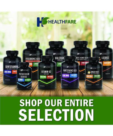 Vitamin B2 400mg | 180 Capsules | Riboflavin Supplement | Gluten Free & Non-GMO - HealthFare - Buy Online on GoSupps.com