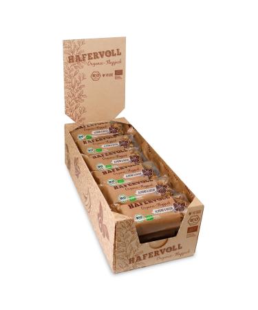 Hafer Organic Flapjack Almond & Raisin 18 x 60 g of cereal bar - organic certified with honey without adding sugar oats baked in the oven Organic Almond & Raisin - Buy Online on GoSupps.com
