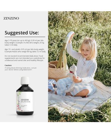 Zinzino - BalanceOil+ Tutti Frutti - Fish Oil Supplement for Kids with Extra Virgin Olive Oil Omega-3 (EPA+DHA) Olive Polyphenols - (300 ml) - Buy Online on GoSupps.com