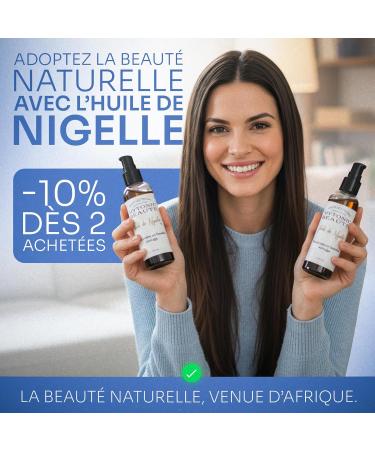  MYTONIC BEAUTE Organic Nigella Oil (Black Cumin) | Body Face Hair | 100% Plant-Based and Natural | Antioxidant - Moisturizing - Soothing - Non-Food Cosmetic - MYTONIC BEAUTE (100ml) - Buy Online on GoSupps.com