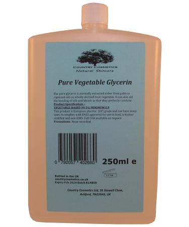 Pure Vegetable Glycerin 250ml