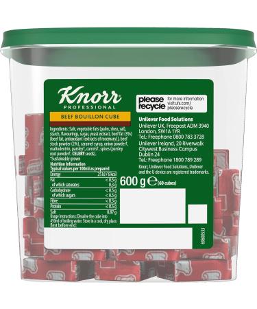 Knorr Beef Bouillon Cubes 60 x 450ml - Premium Quality Flavor Enhancer - Buy Online on GoSupps.com