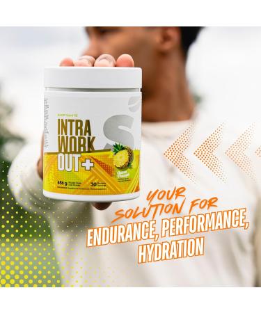 Shop Sante Intra Workout Plus - EAA + BCAA Powder - 30 Servings Essential Amino Acids Drink Supplements for Hydration Endurance & Muscle Recovery - 8g EAAs Electrolytes - Pineapple. - Buy Online on GoSupps.com