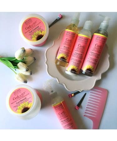 JANE CARTER SOLUTION Curls to Go Cocktail Conditioning Cream 12oz - Hydrating Curl Cream for All Hair Types - International Shipping Available - Buy Online on GoSupps.com