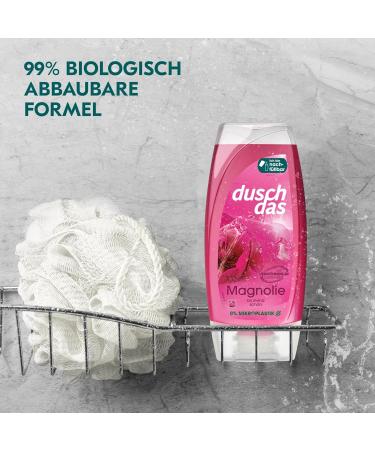 Duschdas Magnolia Shower Gel 6x225ml - Refreshing Bath with Pampering Fragrance - Buy Online on GoSupps.com
