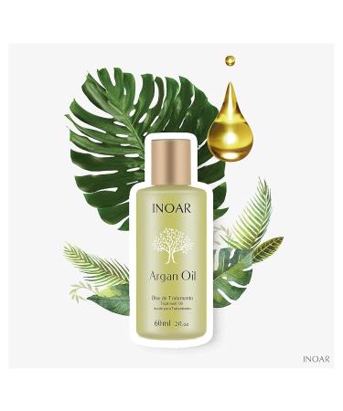 Inoar Home Care Argan Oil Hair Treatment Oil 60 ml - Nourish & Restore Your Hair | International Shipping Available - Buy Online on GoSupps.com