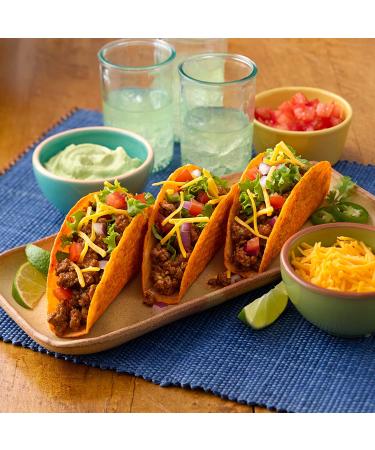 Old El Paso Stand 'N Stuff Bold Nacho Cheese Flavored Taco Shells 10ct, Pack of 6 - Buy Online on GoSupps.com