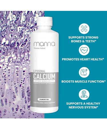 Liposomal Calcium Supplement - Enhanced Absorption for Stronger Bones - Buy Online on GoSupps.com