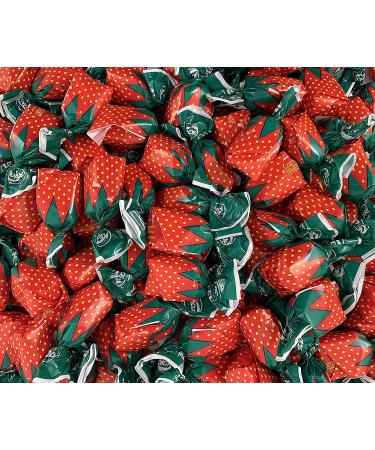 Arcor Strawberry Bon Bons Filled Hard Candy Bulk, 2 Pound Bag strawberry 2 Pound (Pack of 1)