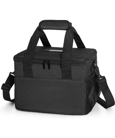 Trunab Portable Insulated Medical Cooler Bag - Water-Resistant with Removable Dividers for Travel, Camping - Black1 M - Buy Online on GoSupps.com