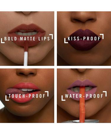 Rimmel London Stay Matte Liquid Lipstick - Scandalous Nude Shade 4 - 5.5 ml - Pack of 1 - Buy Online on GoSupps.com