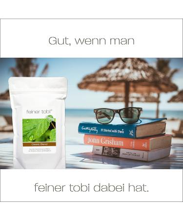 Fine Tobi Classic Blend Herbal Tea - Evenly Fine-Leafed Mullein Marshmallow & Raspberry Leaves - Premium International Shipping - Buy Online on GoSupps.com
