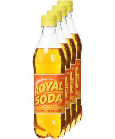 Royal Soda Bananas 50 cl - Lot of 4 - Buy Online on GoSupps.com