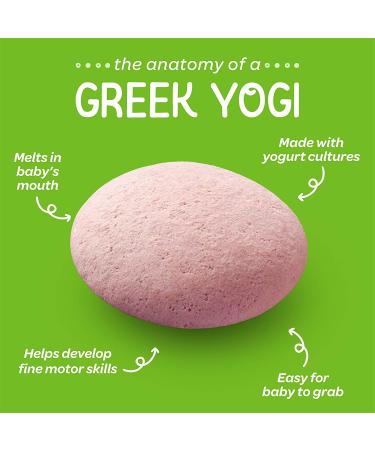 Buy Happy Family Organics Organic Greek Yogis - Strawberry Banana 1 oz | Healthy Snacks for Kids - Buy Online on GoSupps.com