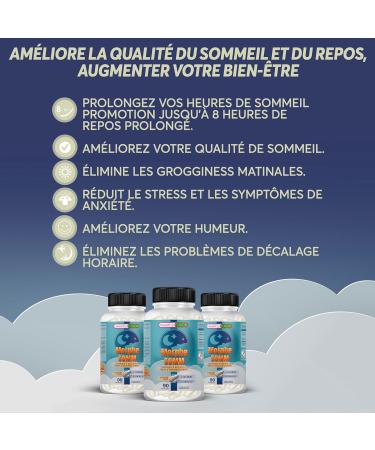 Healthy Fusion Morphe Somm | Get Fast & Restful Sleep | Melatonin + Pure Valerian Passionflower Chamomile & L-Theanine | Effectively Eliminates Insomnia | 60 Capsules - Buy Online on GoSupps.com
