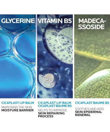 La Roche-Posay Cicaplast Balm & Lips Moisturizer BUNDLE. Cicaplast Baume B5 Multipurpose Balm & Lips Moisturizer for Cracked Very Dry Skin & Lips. Suitable for Sensitive Skin & Children. BUNDLE: Cicaplast Baume & Lips - Buy Online on GoSupps.com